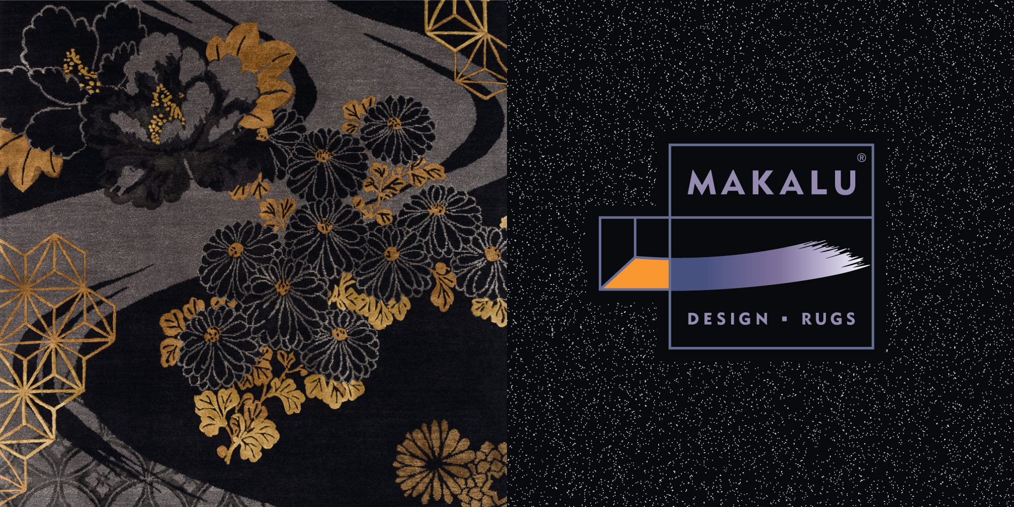 Makalu Design und Rugs Markendesign der Marke für Designteppiche Makalu